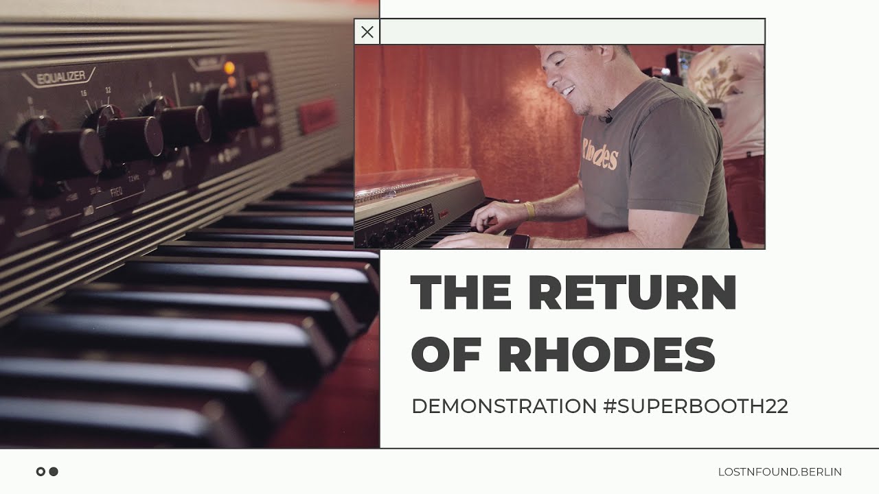 Rhodes MK8 #superbooth2022