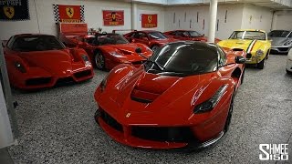 I stop by the garage of david lee, a ferrari collector based in
california to take look around his amazing cars and find out little
bit more about what g...