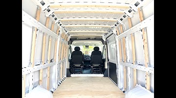 Van Conversion Part 2 - How to Install Wood Framing