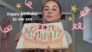 everything i do for my birthday in my journal ♡