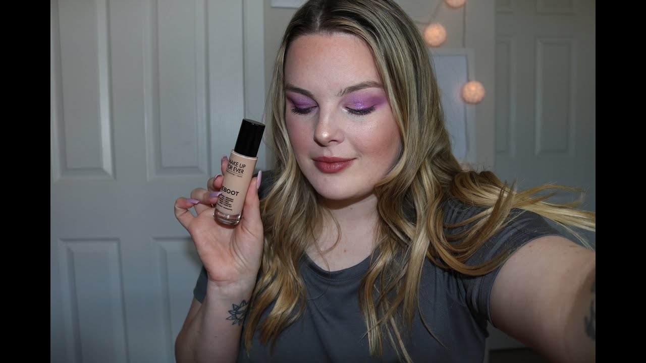 Makeup Forever Reboot Foundation First Impressions YouTube