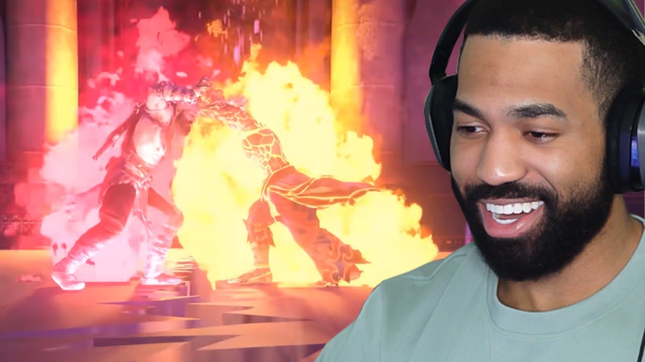 РЕАКЦИЯ ДК: на СМЕРТЕЛЬНУЮ БИТВУ Кратоса против Асуры!