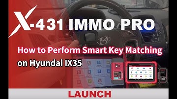 Hyundai IX35 2011 Anti-theft Key Matching by Launch X431 IMMO Elite/Plus- LaunchX431.fr