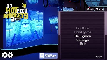 Do Not Feed The Monkeys 2099 DEMO - Gameplay, no commentary