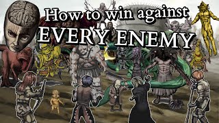 How to win against EVERY ENEMY in Fear and Hunger (80 video supercut)