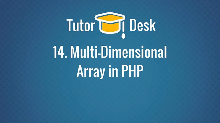 Multi-Dimensional Array in PHP