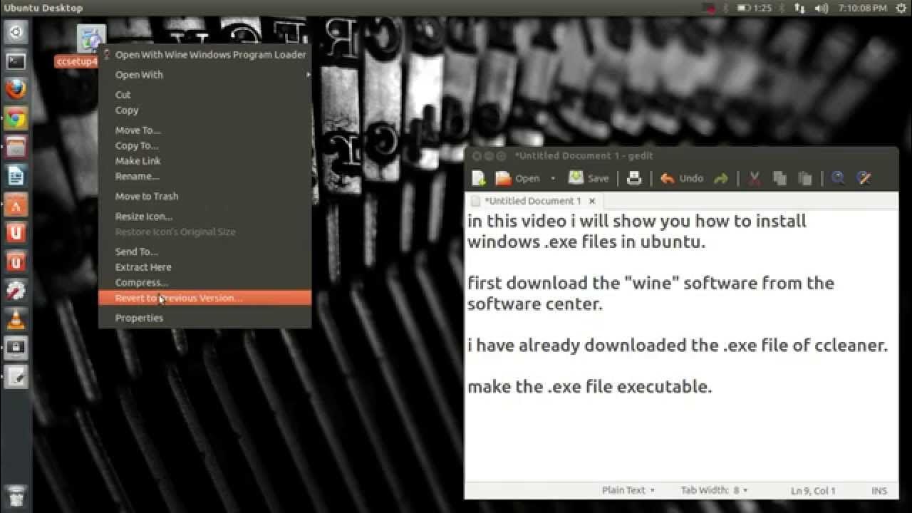 Открыть exe на линукс. Как запустить exe на linux. keytweak_install.exe.