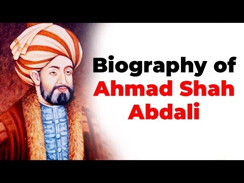 Video: How ahmad shah abdali tuag?