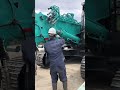 解体 超ロング 新車納入試運転 コベルコ建機 SK350DLC-10