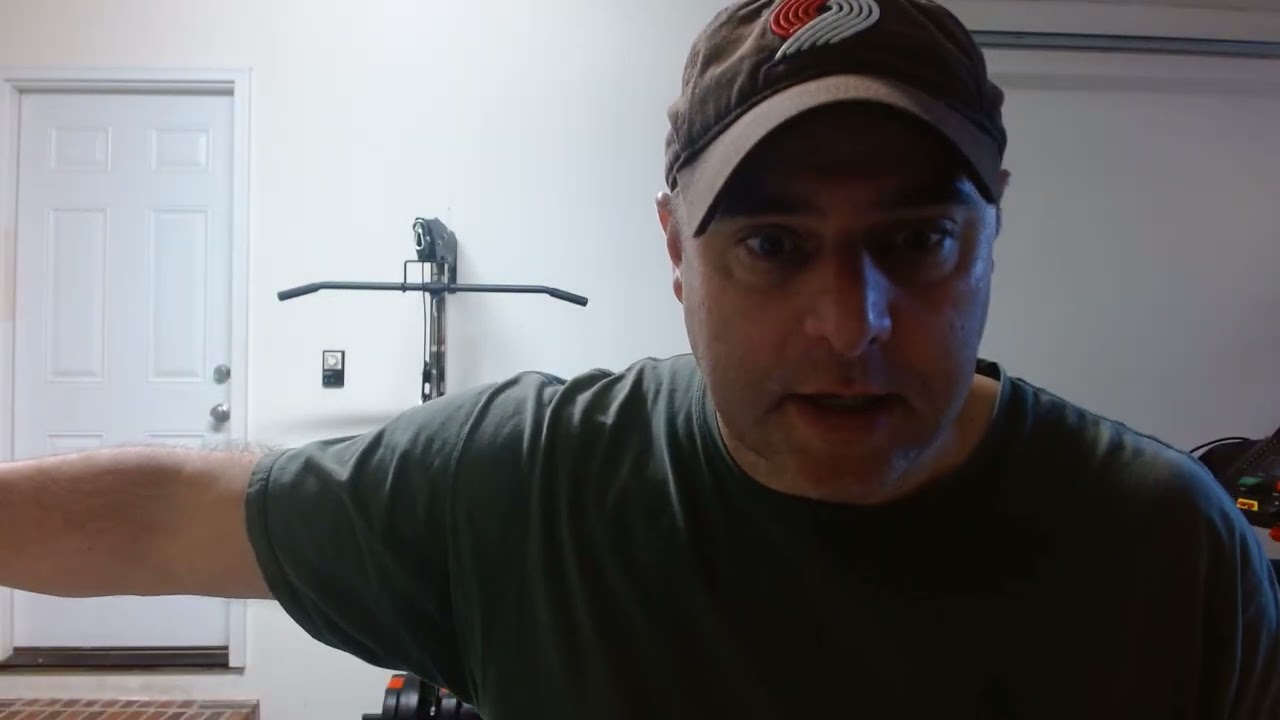 ASMR Gum Chewing Long Ramble in the Garage