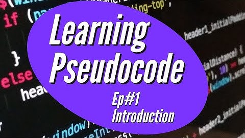Teach yourself PSEUDOCODE- What is PSEUDOCODE and how do I write it? GCSE and A Level