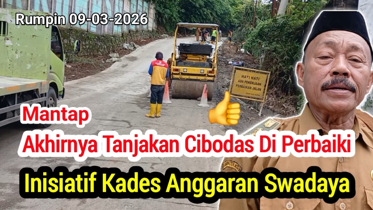 AKHIRNYA TANJAKAN CURAM DI PERBAIKI,BANYAK YANG JATUH.