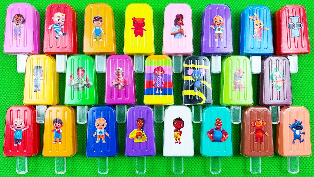 Cocomelon Slime 🐉 Finding Pinkfong With The Ice Cream Coloring 