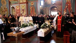 Funeral Held In Kyiv For Sisters Killed In Russian Missile Strike