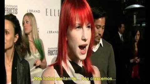 Hayley Williams on Her New Found Fame [LEGENDADO] paramore.com.br