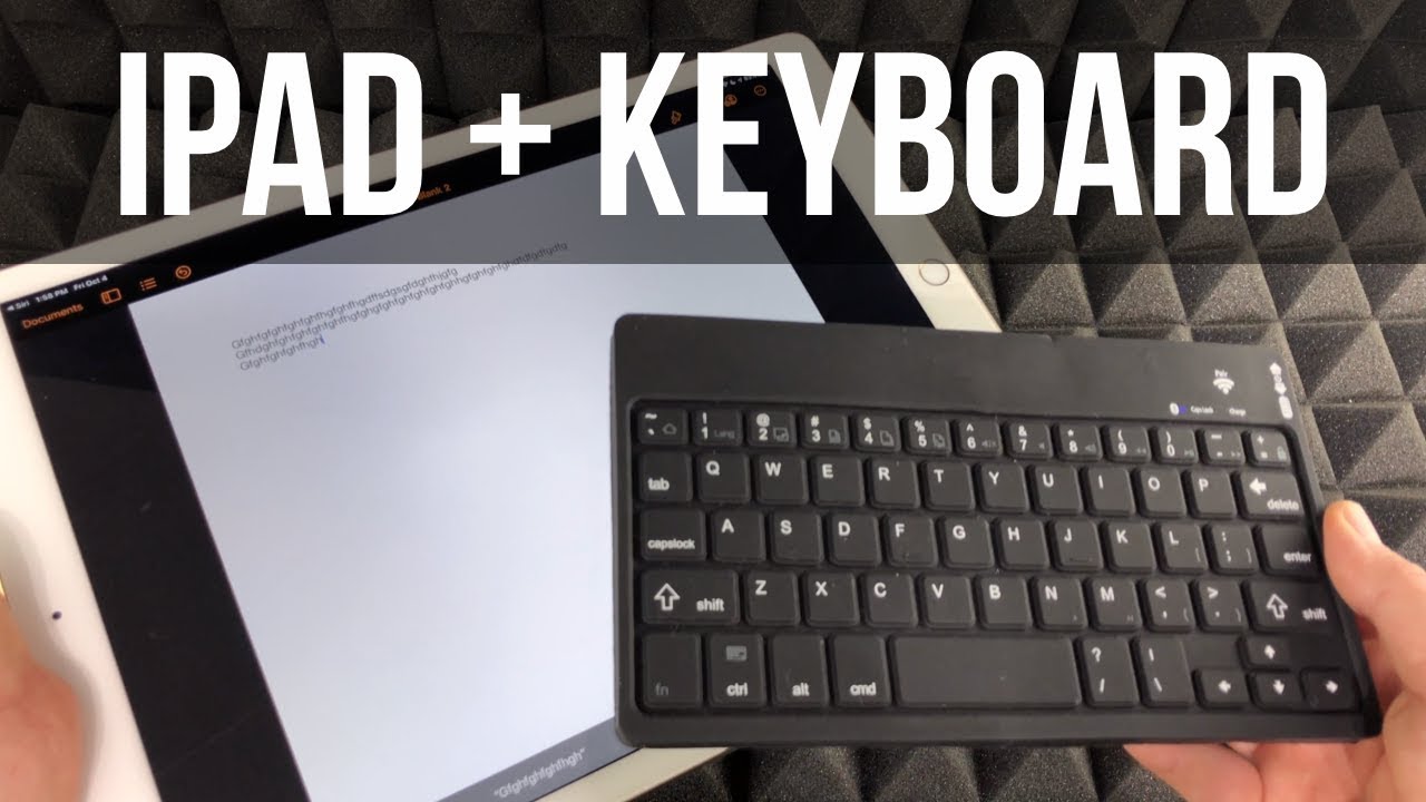 How To Connect Keyboard To Ipad Ipad Air Ipad Mini Ipad Pro Youtube