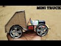 how to make remot control truck car with cardboard