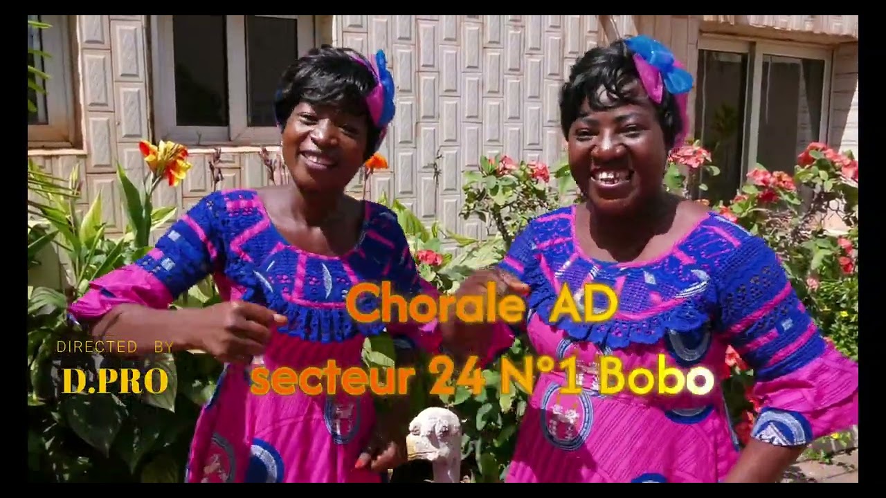 Chorale AD secteur 24 N°1 BOBO Yesu kanyin