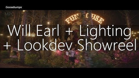 Lighting/Lookdev Showreel 2016