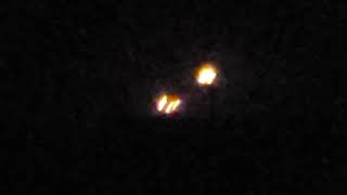 Lights In The Sky/Possible Ufos Spotted At 9:43Pm Pst In Pioneertown California