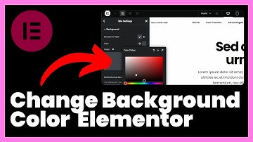 How to Change Background Color in WordPress Elementor