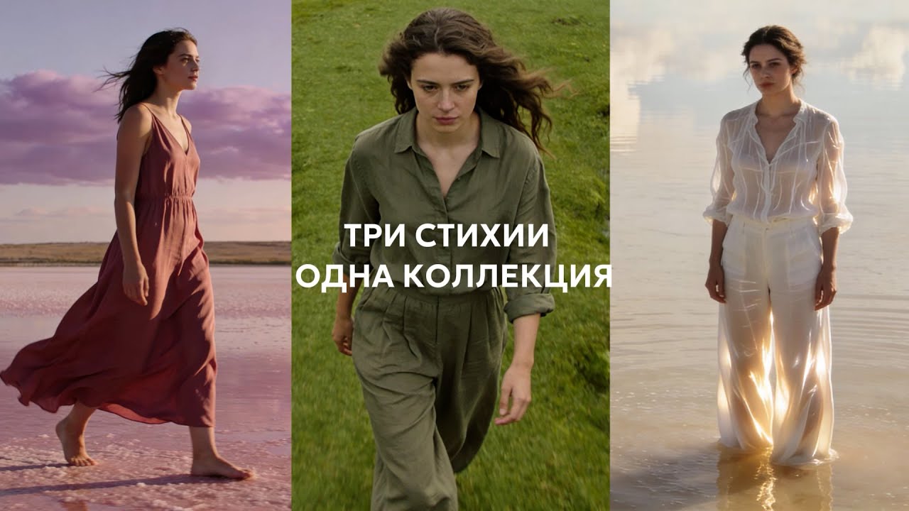 Три стихии — одна коллекция | Как природа становится системой тканей