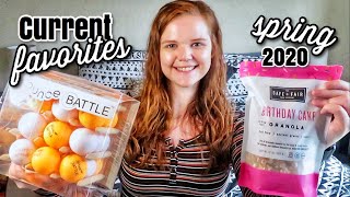 CURRENT OBSESSIONS & FAVORITES! | Spring 2020