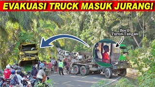 TRUCK EVACUATION FROM THE ARRIVAL‼️FUSO 6X6 SHOWS UP...