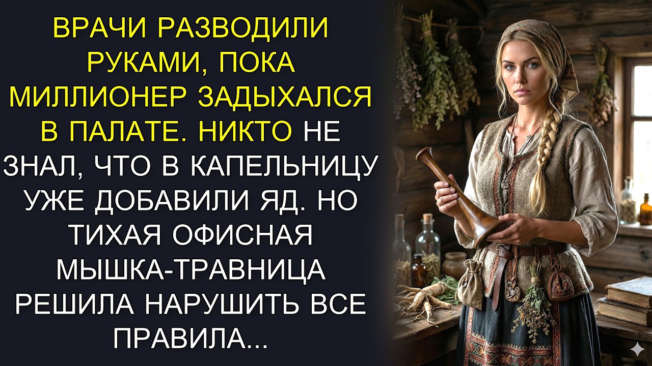 Богача травили редким ядом из ШАМАНСКИХ трав, а ВРАЧИ давали ему не больше суток. Но тихая помощница