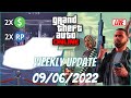 GTA Online - Weekly Update -  09/06/2022 - Live