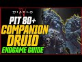 Companion druid is insane pit 80 made easy  diablo 4 season 4 druid build guide