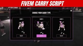 ESX | fivem carry script | FiveM Scripting | FiveM Store