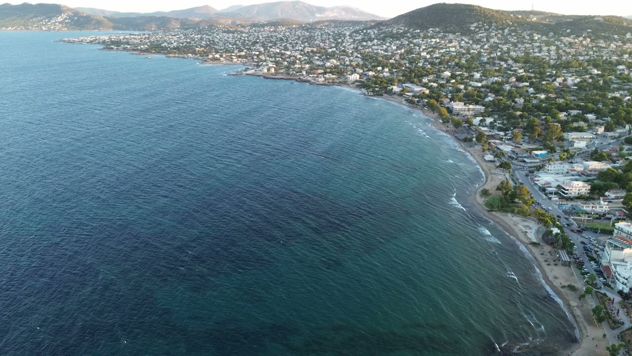 Λούτσα Αττικής απο ψηλα