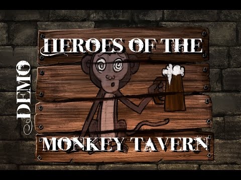 Old School Dungeon Crawler 2017? - Let's Demo Heroes of the Monkey ...