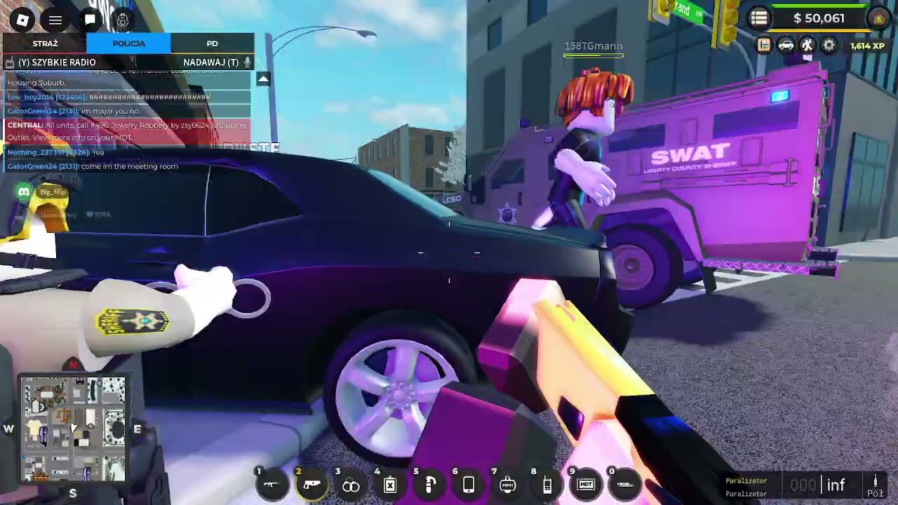 Zostajemy policjantami na serwerach RP! Co się tam działo!? Jedno wiem, było tam dużo roboty.