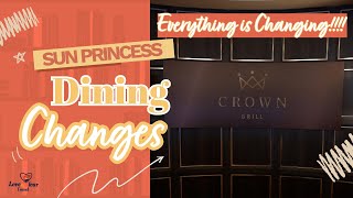 Famous Sun Princess Dining Changes - Everything is Changing! Profile