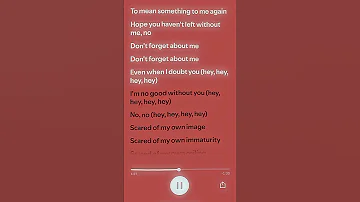 Doubt Scared Of My Own Image Scared Of My Own Immaturity Twenty One Pilots Sped Up Serein 