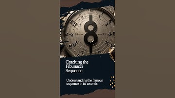 The Fibonacci Sequence Explained in 60 Seconds! #facts #fibonacci #maths #math #viralvideo #trends