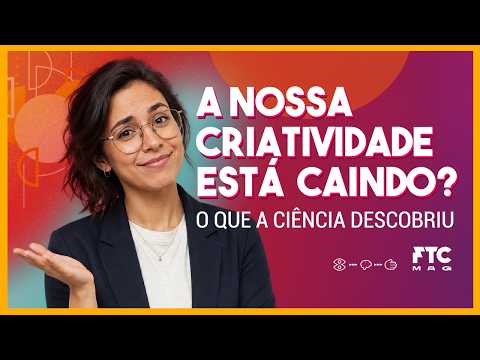 Por que estamos cada vez menos criativos? A ciência explica #criatividade #curiosidades #criativo