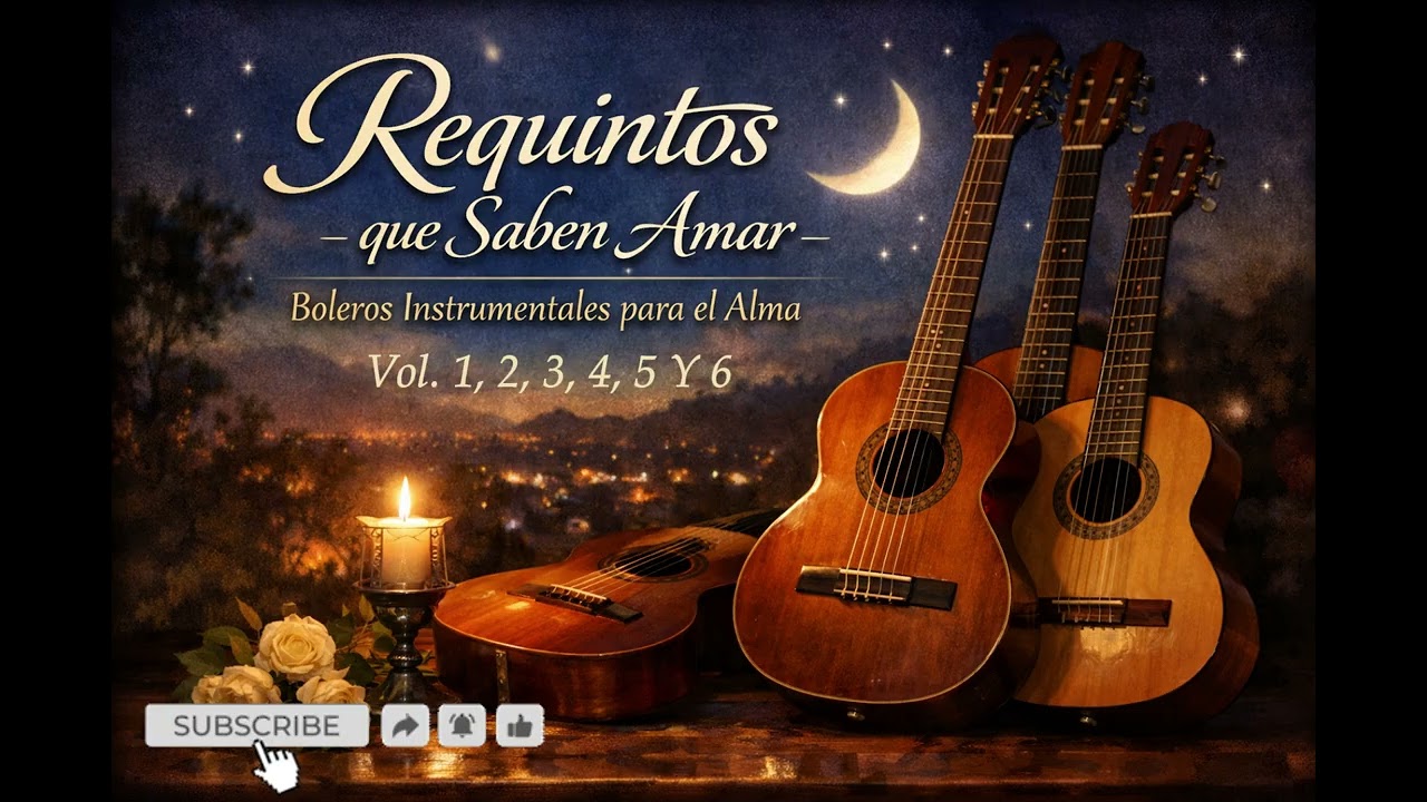 Requintos que Saben Amar  /  Vol. 1,2,3,4,5 y 6  /   (Tríos Románticos Instrumentales)