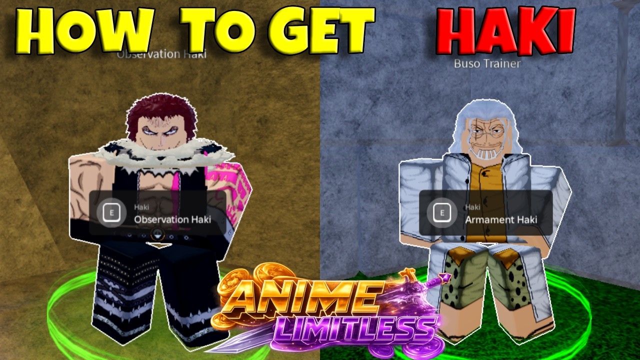 How To Get Haki In Anime Limitless cover image