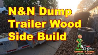 N&N Dump Trailer Wood Sides Build Up screenshot 1