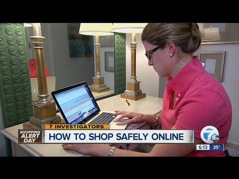 How to shop safely online
