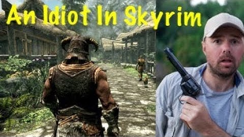 An Idiot In Skyrim, An Epic Adventure With Karl Pilkington! part 1