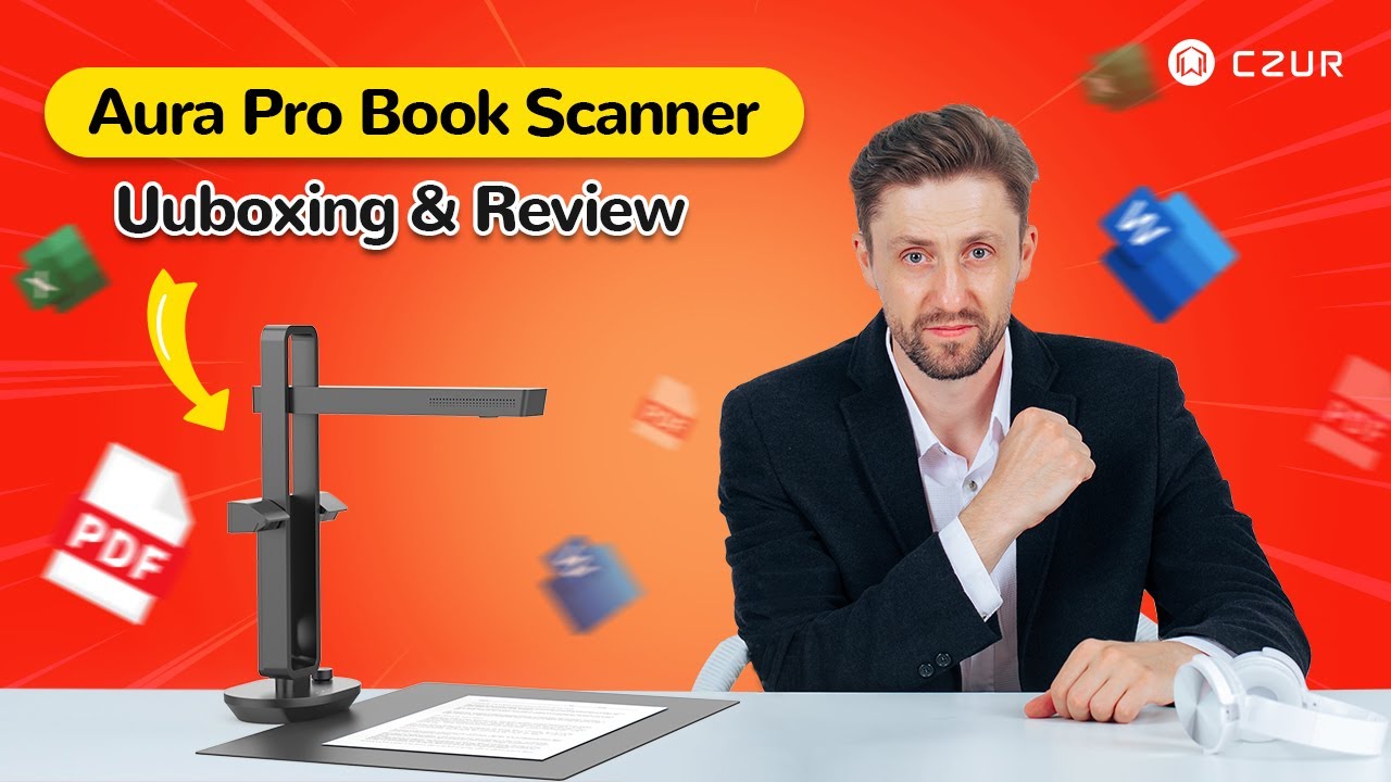 How to Scan Book& Document in Seconds | Aura Pro Book Scanner & Smart Lamp | Unboxing & Review