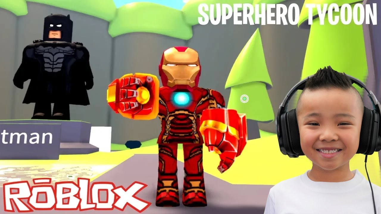 The Best Superhero Tycoon Roblox Game With Ckn Gaming Youtube - superhero tycoon roblox ninos