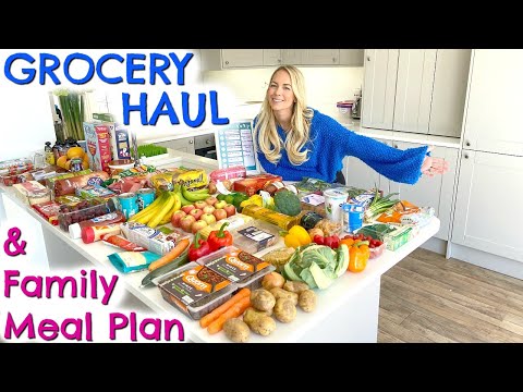 HUGE Grocery Haul during Quarantine & Meal Plan for a Family of 5  |  Emily Norris