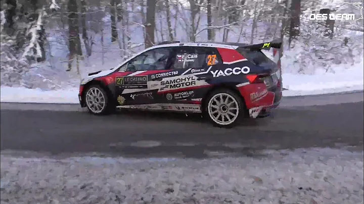 Erik Cais Tests before Rallye Monte Carlo 2023  Ne...