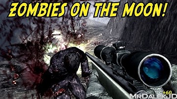 "CHAOS ON THE MOON!" - Custom Zombies "MOON OF FOOY" (CoD WaW Custom Zombies)