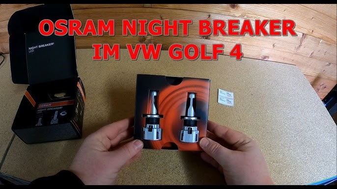 Legales LED-Licht zum nachrüsten jetzt auch für Golf VI und VII: Osram  Night Breaker Nachrüstlampen lassen euren Golf heller leuchten! - News -  VAU-MAX - Das kostenlose Performance-Magazin
